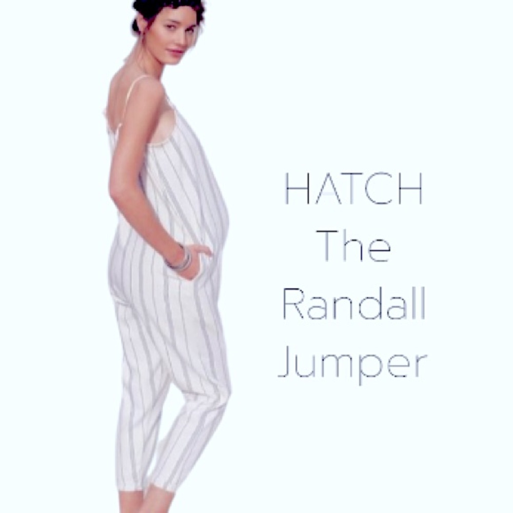 HATCH Collection The Randall -Striped Jumper/Romper